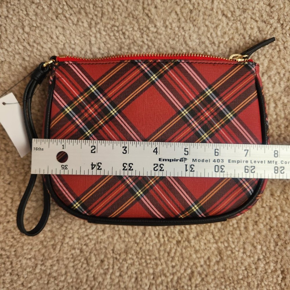 NWT Talbots Tartan Plaid wristlet - Picture 2 of 7